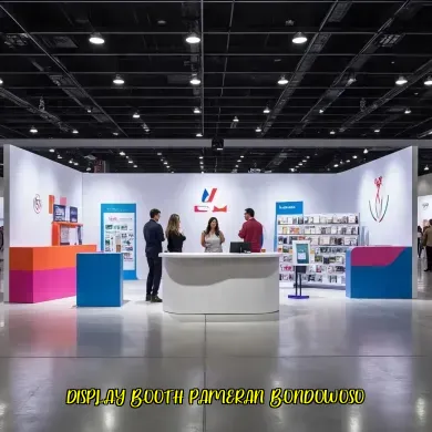 Display Booth Pameran Bondowoso